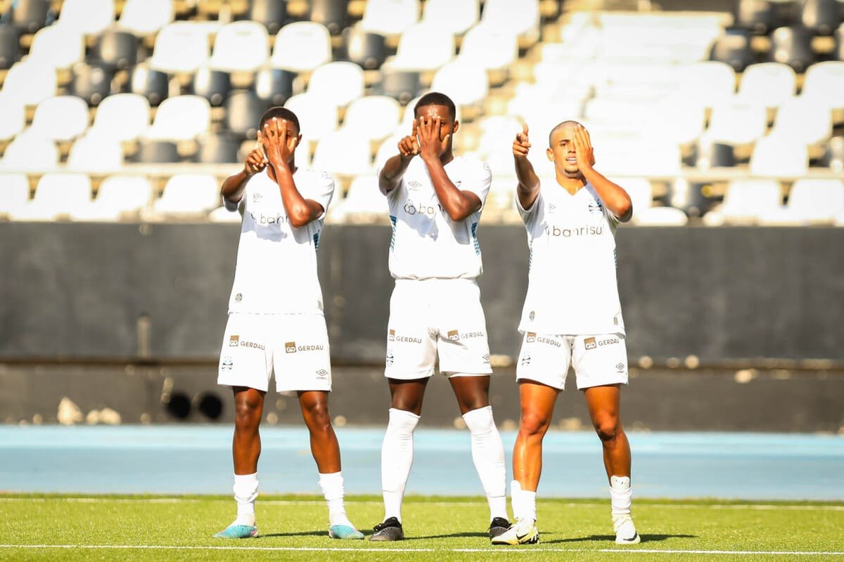 Grêmio vence Botafogo na estreia do Brasileiro Sub-20